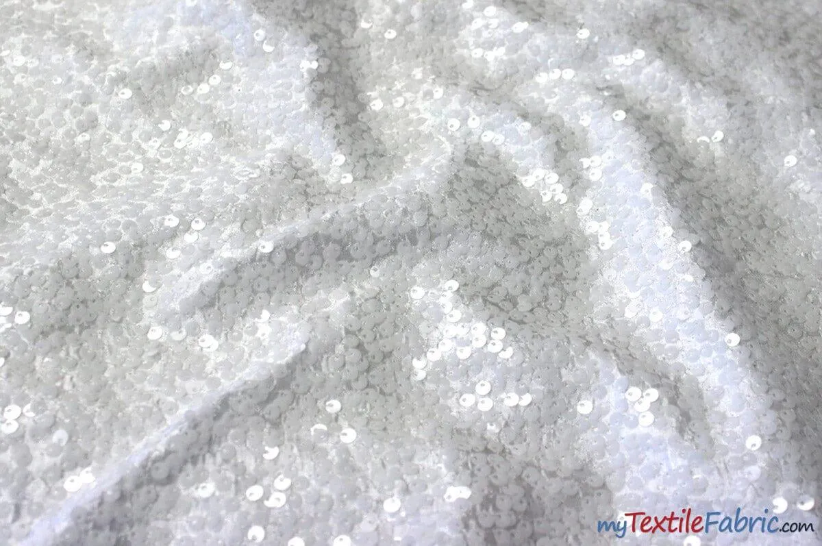 Sequins Taffeta Fabric by the Yard | Glitz Sequins Taffeta Fabric | Raindrop Sequins | 54" Wide | Tablecloths, Runners, Dresses, Apparel |