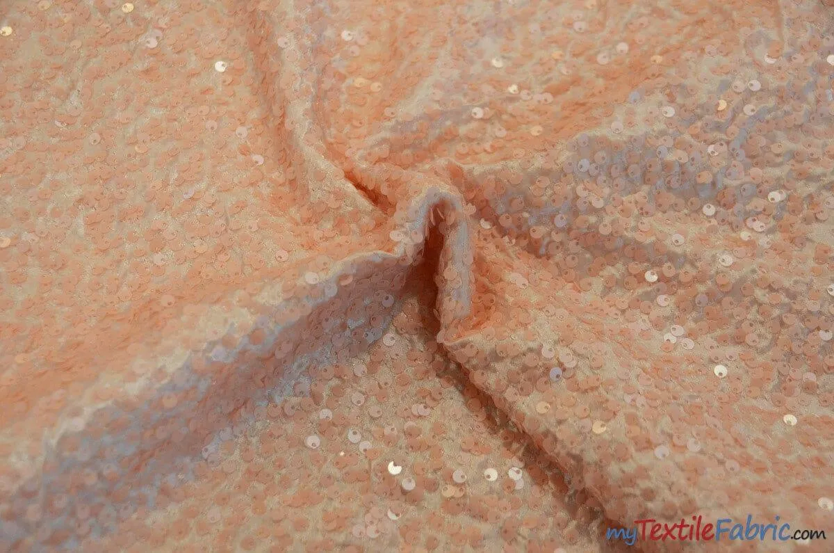 Sequins Taffeta Fabric by the Yard | Glitz Sequins Taffeta Fabric | Raindrop Sequins | 54" Wide | Tablecloths, Runners, Dresses, Apparel |