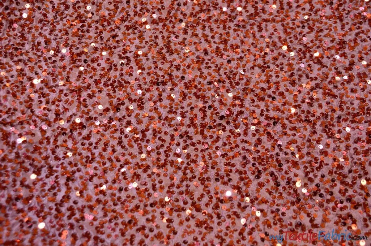 Sequins Taffeta Fabric by the Yard | Glitz Sequins Taffeta Fabric | Raindrop Sequins | 54" Wide | Tablecloths, Runners, Dresses, Apparel |