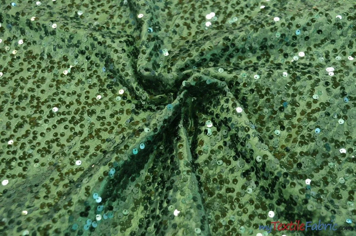 Sequins Taffeta Fabric by the Yard | Glitz Sequins Taffeta Fabric | Raindrop Sequins | 54" Wide | Tablecloths, Runners, Dresses, Apparel |