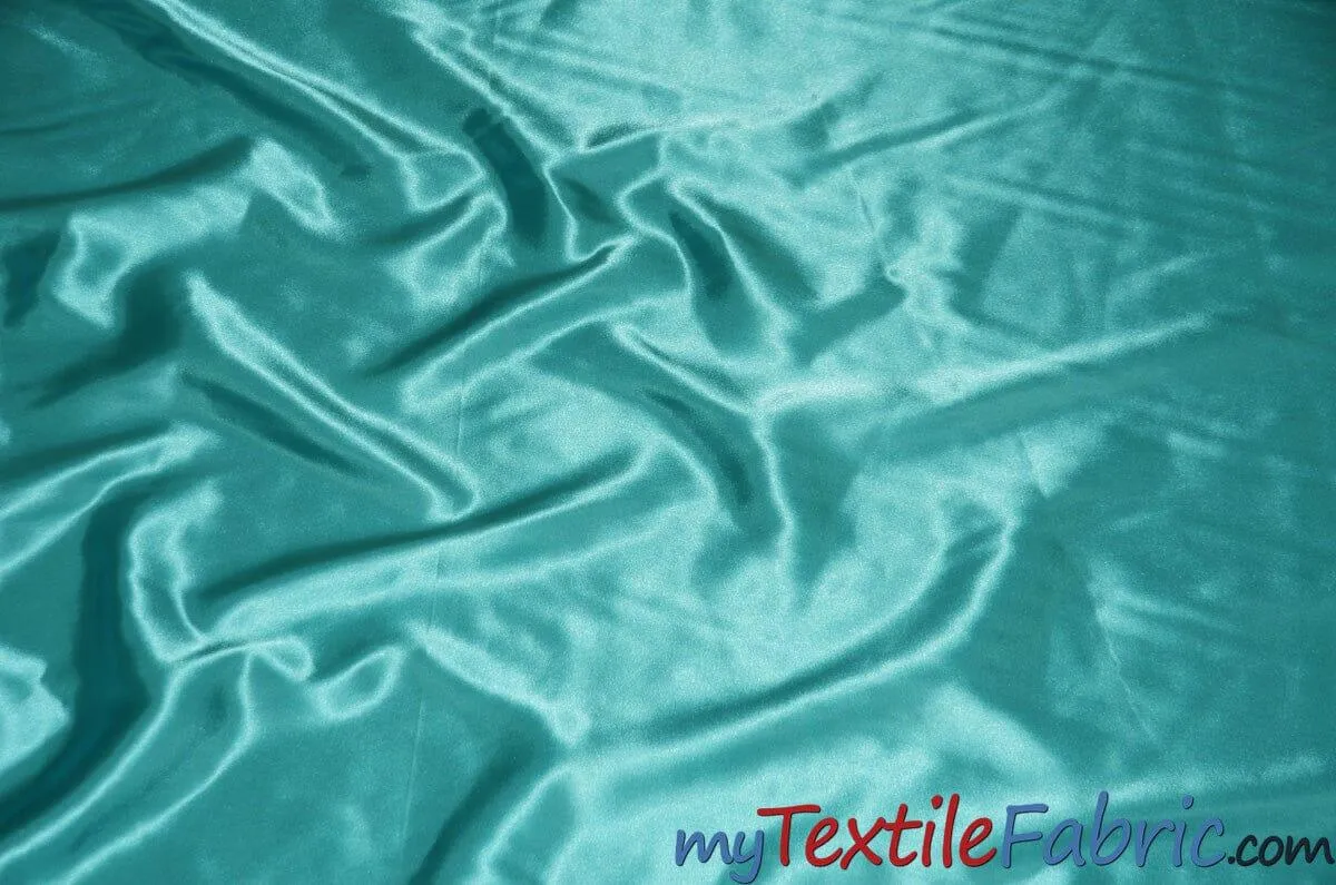 Stretch Charmeuse Satin Fabric | Soft Silky Satin Fabric | 96% Polyester 4% Spandex | Multiple Colors | Wholesale Bolt |