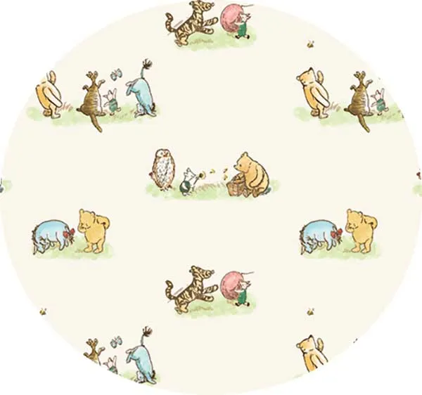 Sweet Summer Vintage Pooh - Bamboo Baby Tank Romper