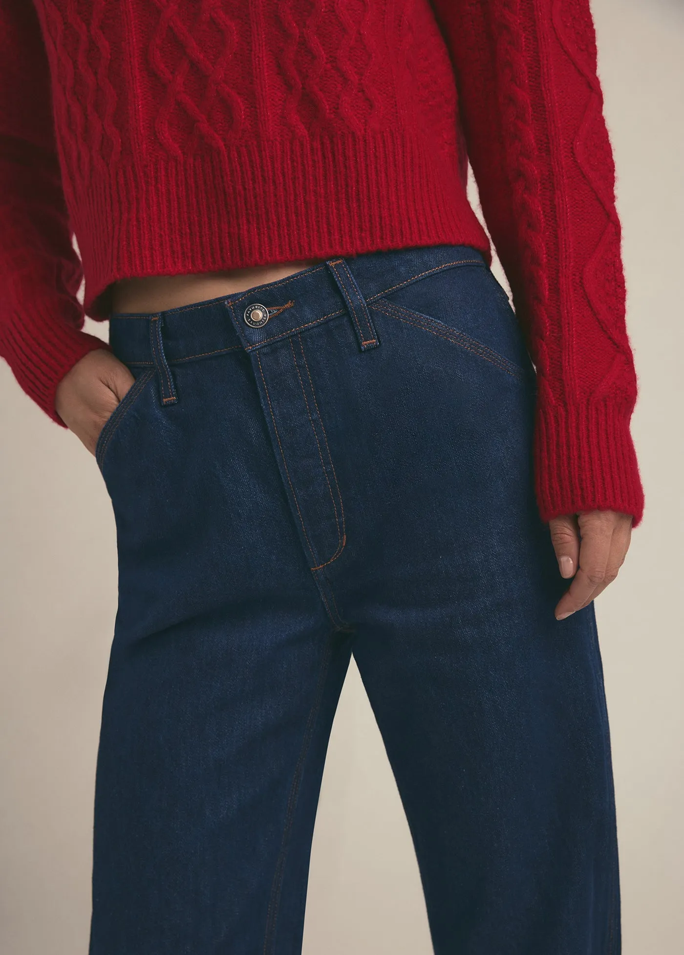THE OLYMPIA LOW RISE FLARE