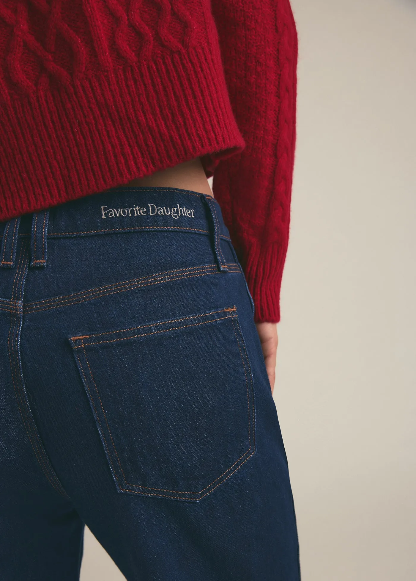 THE OLYMPIA LOW RISE FLARE