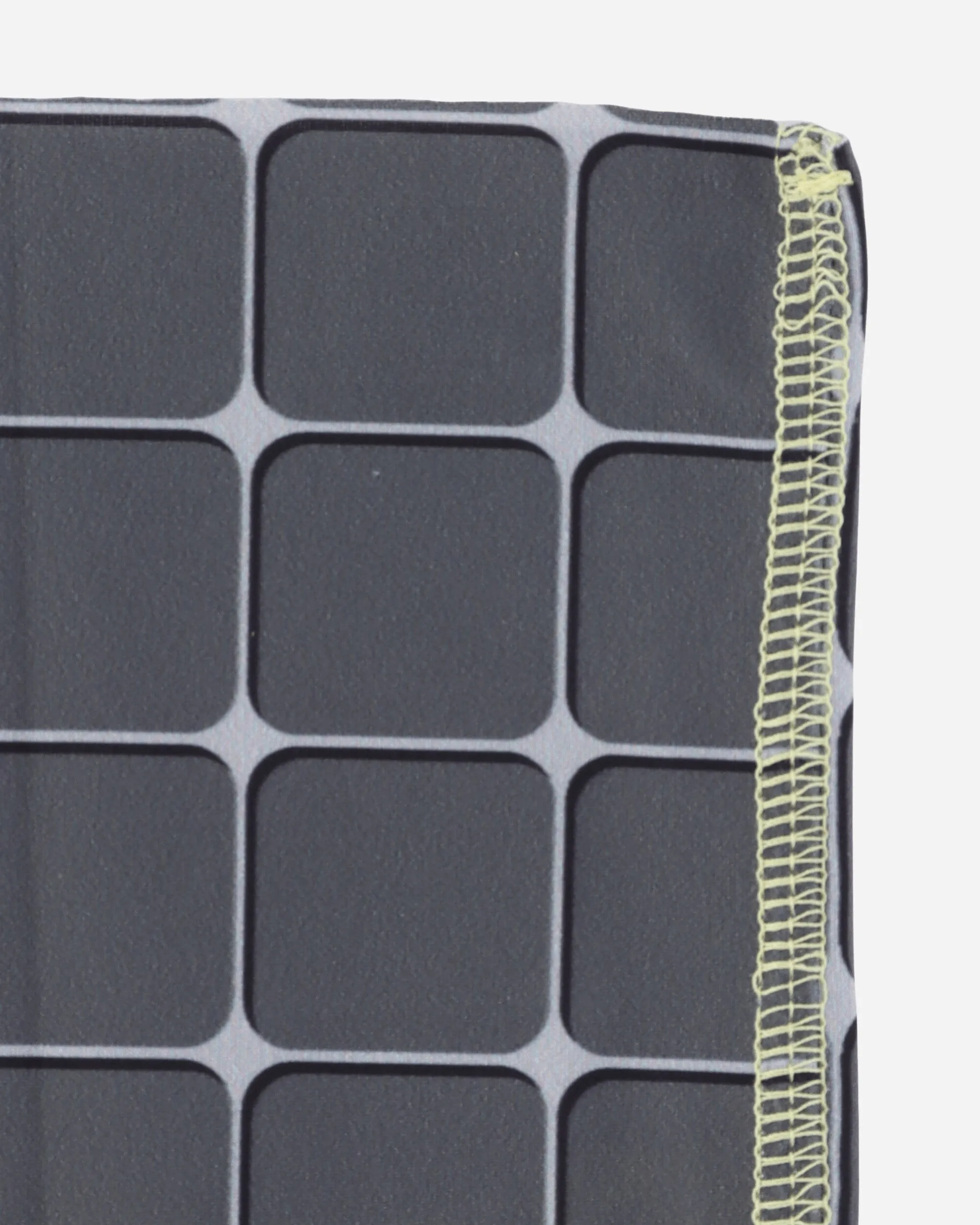 Tubular Neck Warmer Hazardous Grid Dark Grey