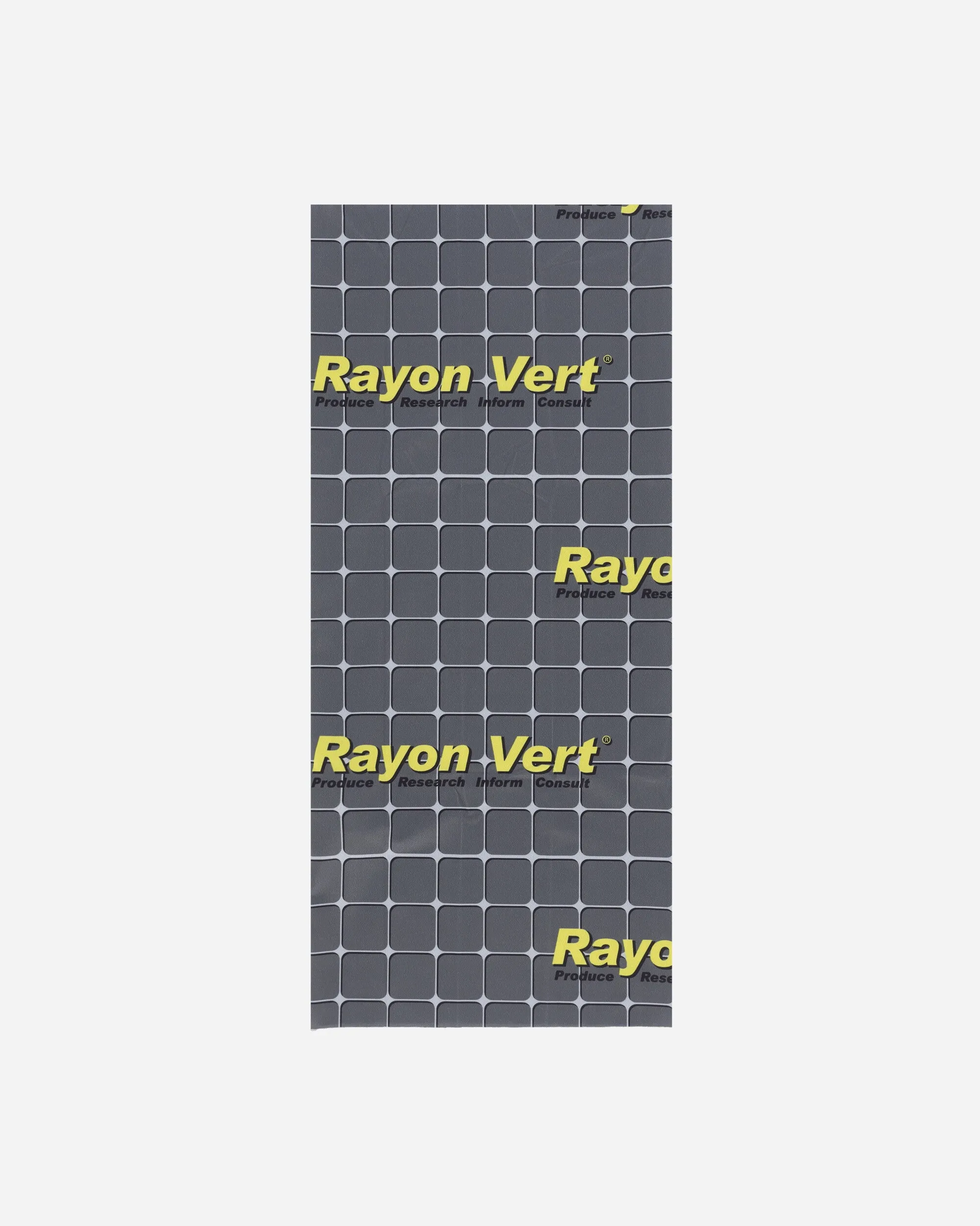 Tubular Neck Warmer Hazardous Grid Dark Grey