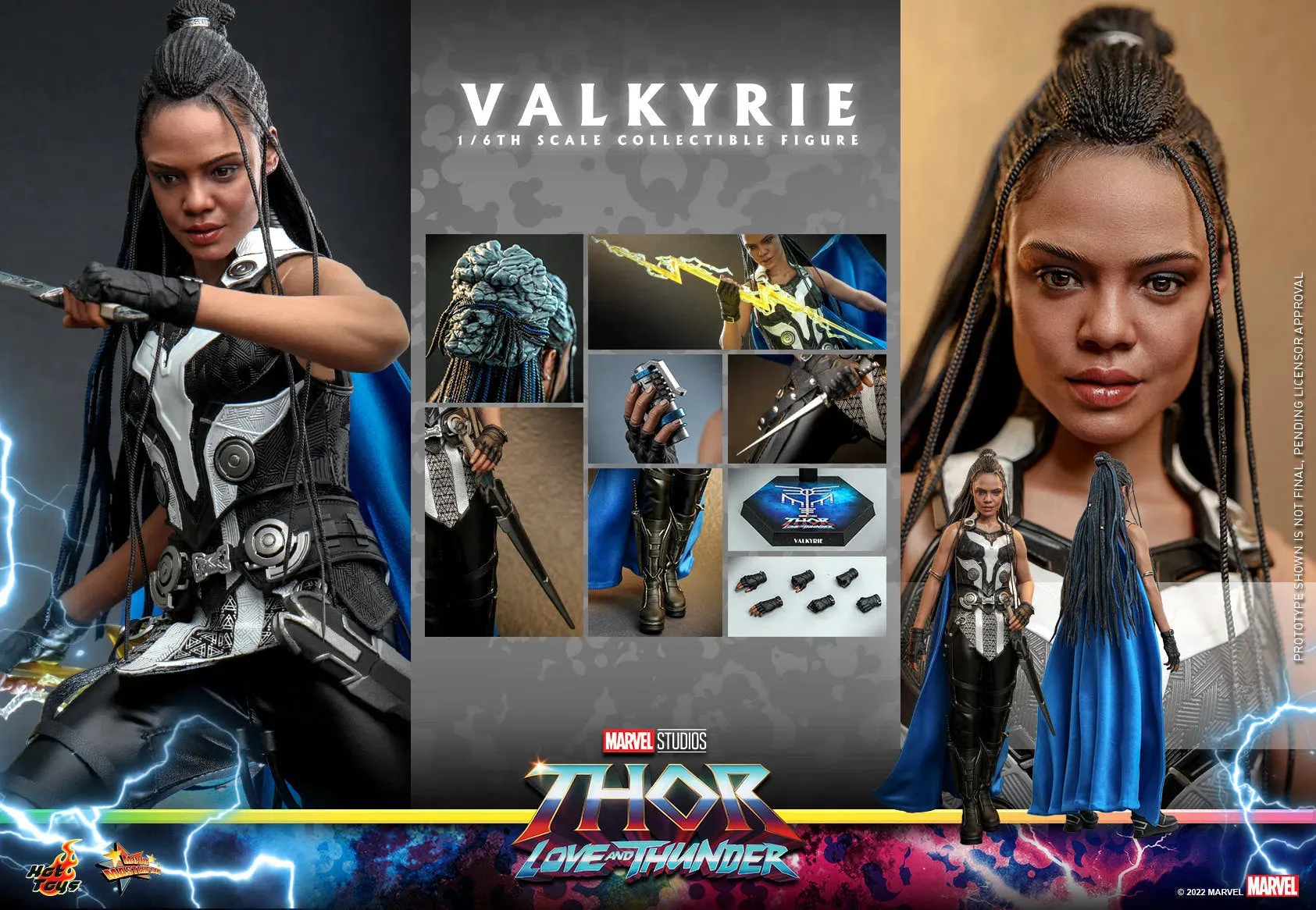 Valkyrie: Thor Love & Thunder: MMS673: Hot Toys